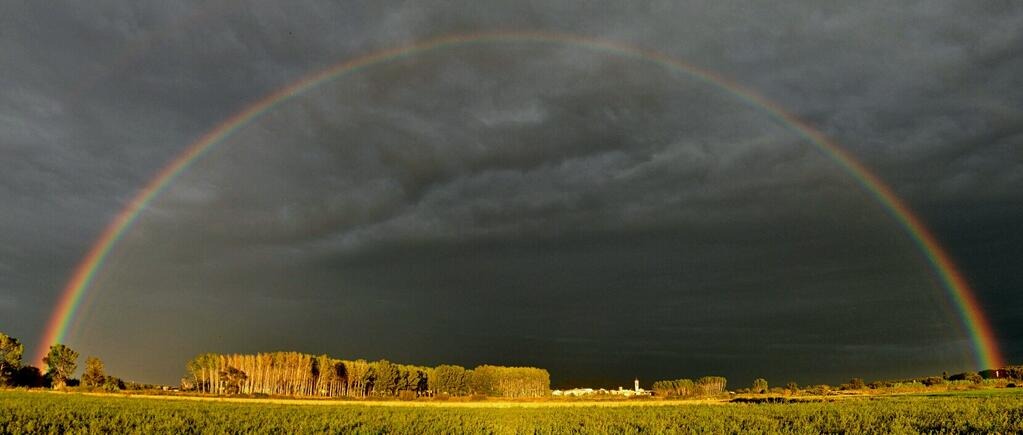 Arcoiris canal clima