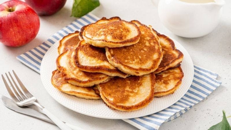 Hot Cakes manzana - gastrolabweb