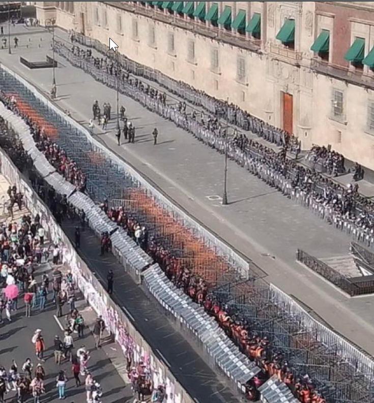 Palacio Nacional, 8 de Marzo