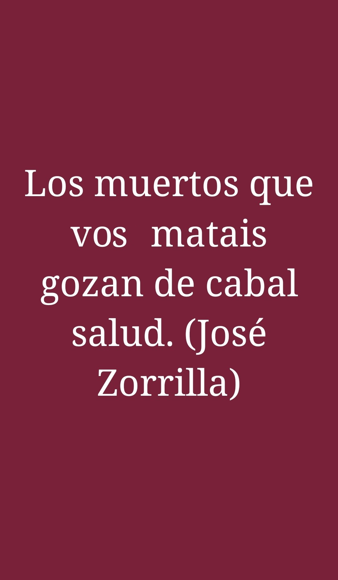 Jose Zorrilla