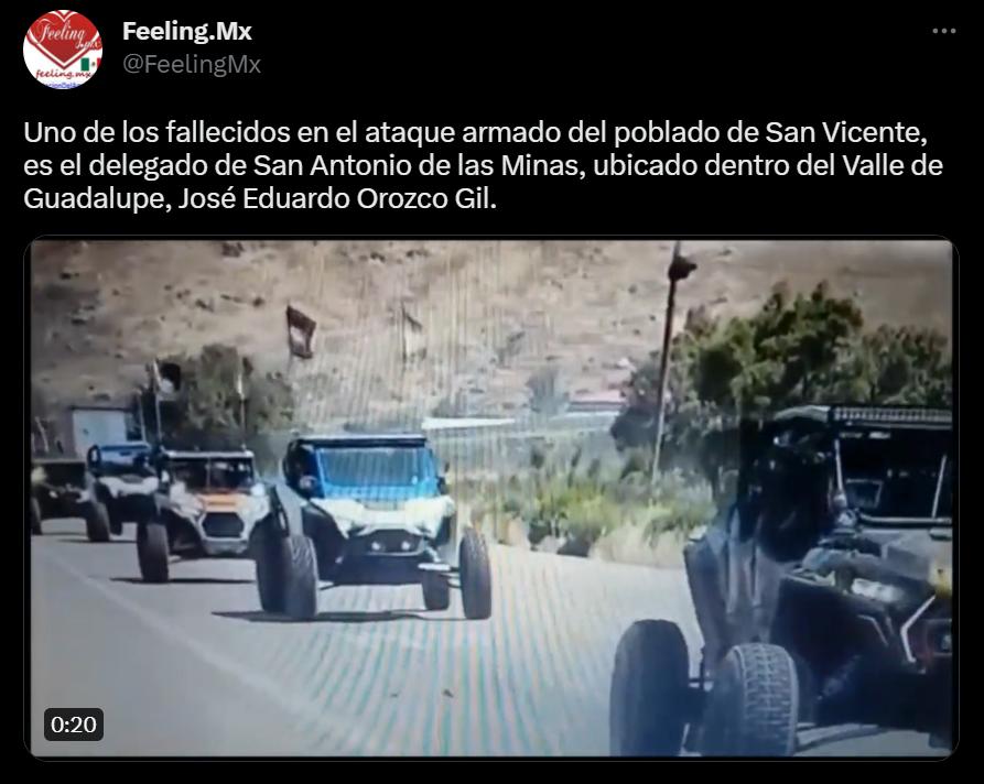 Ataque armado en San Vicente durante #Cachanillazo