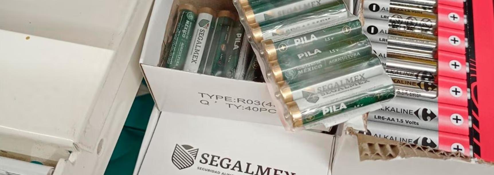 El misterio de las pilas marca Segalmex que no es misterio - Es corrupción