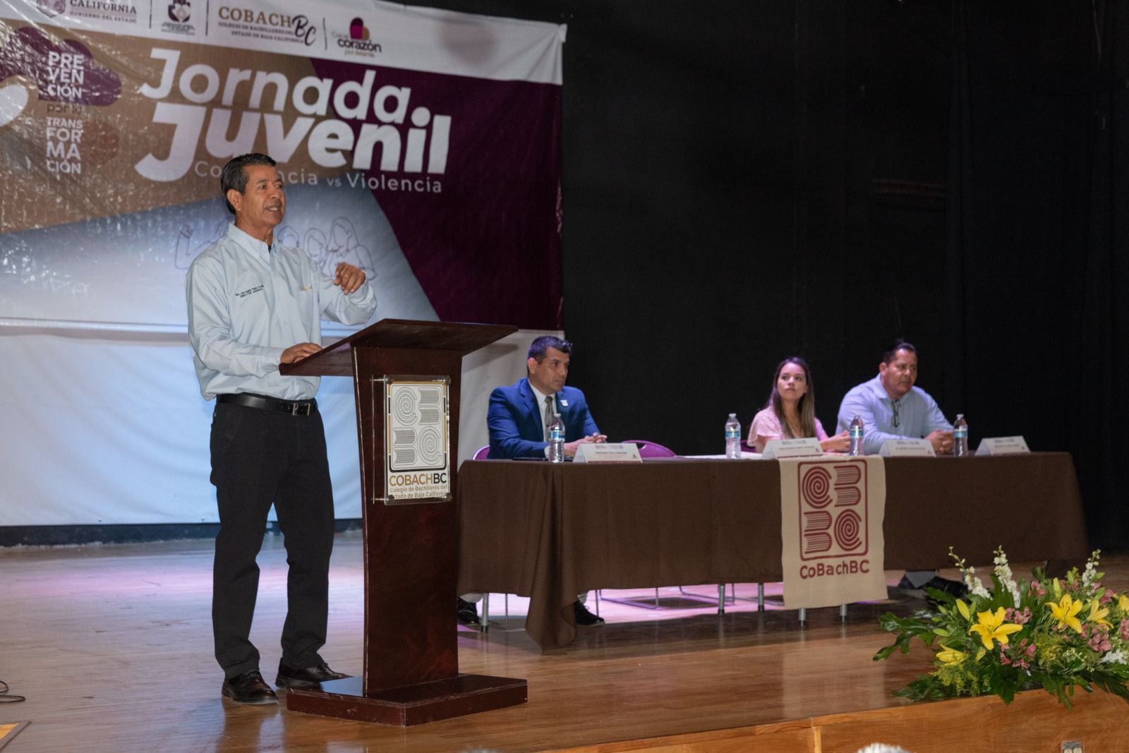 Juan Eugenio Carpio Ascencio, Director General COBACH BC