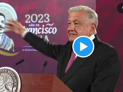 AMLO niega acceso a la mañanera