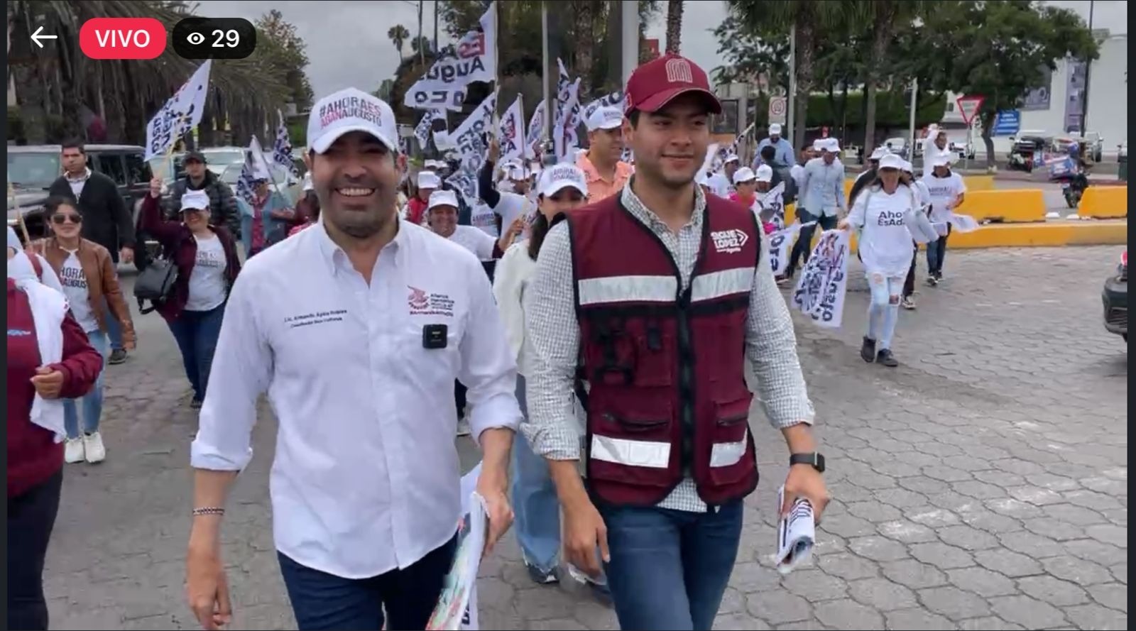 Ayala en Tijuana de campaña