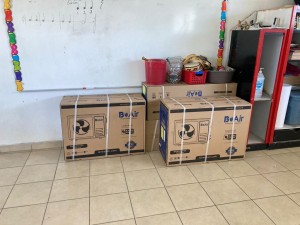 Espacios escolares adecuados y confortables para el desarrollo de sus actividades durante la temporada de verano.