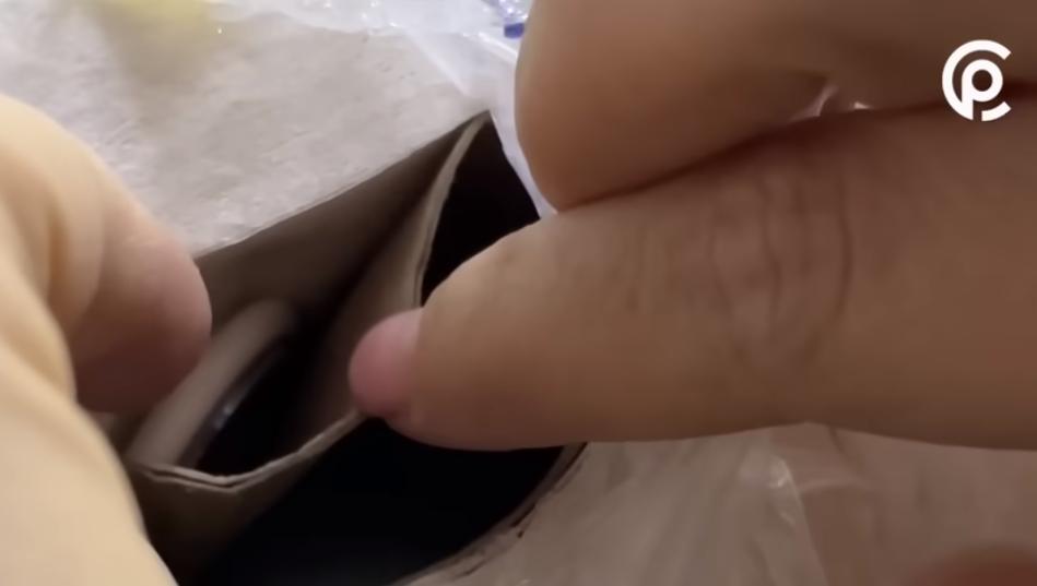 Los víveres que nunca llegaron a Turquía. - Foto de YouTube