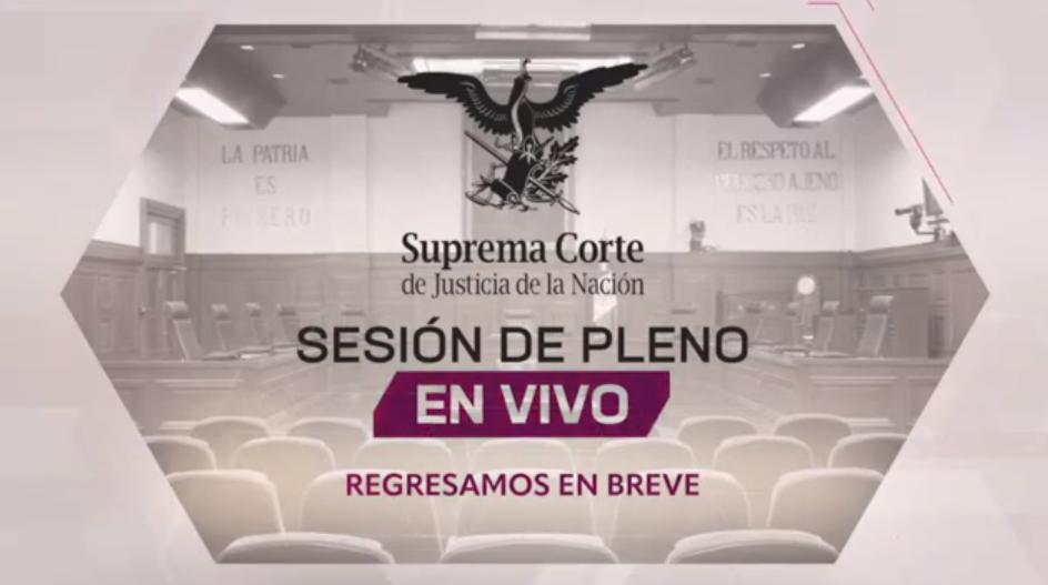Sesión del Pleno de la #SCJN 08 de junio 2023 - YouTube
