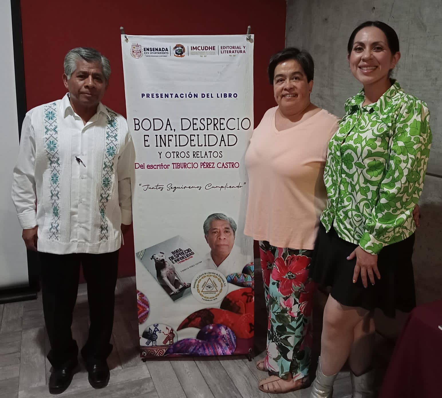 Boda, desprecio, e infidelidad y otros relatos, presentan libro en la Biblioteca Modelo 1-1
