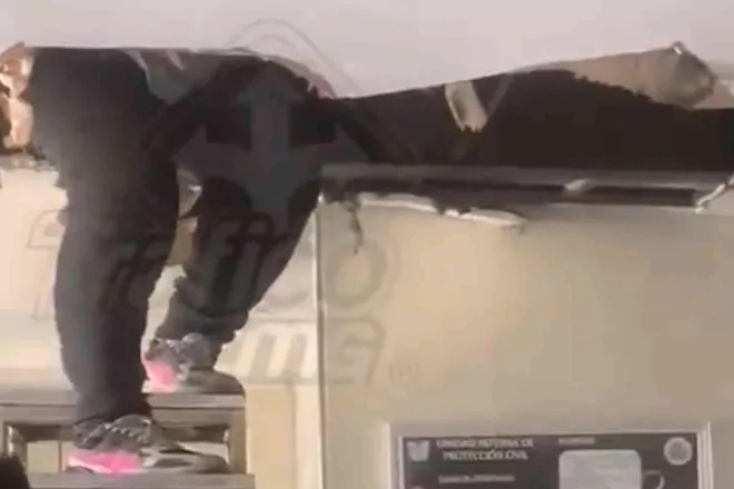 Elevador accidente - marca