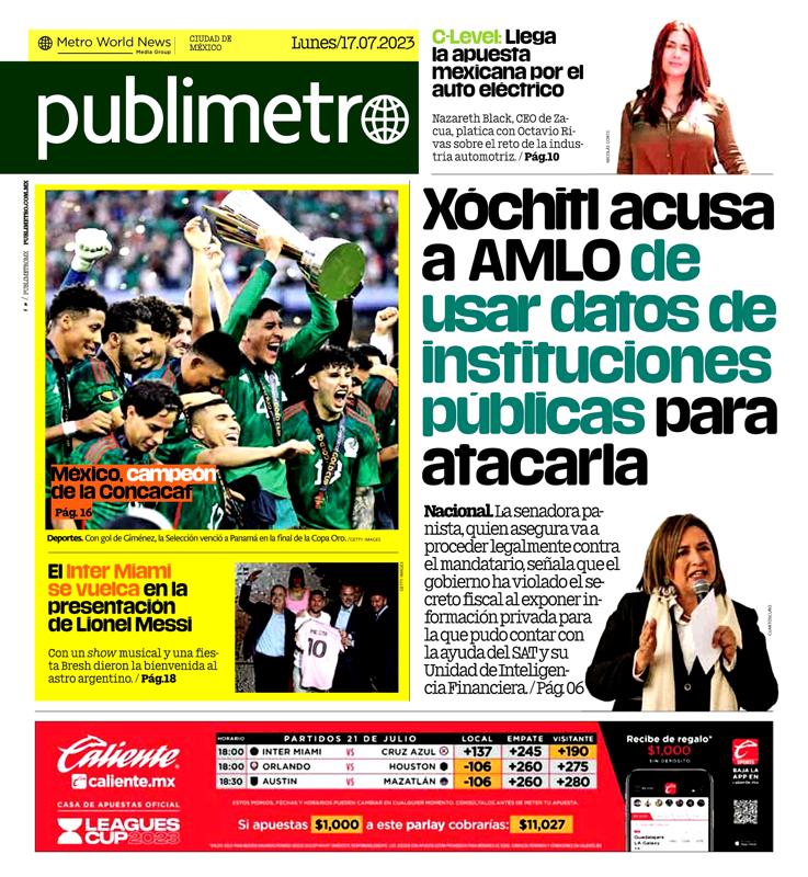 las primeras planas 10-10