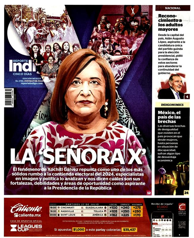 las primeras planas
