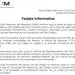 Niña extraviada en la canalización del Río Tijuana es encontrada | INM informa