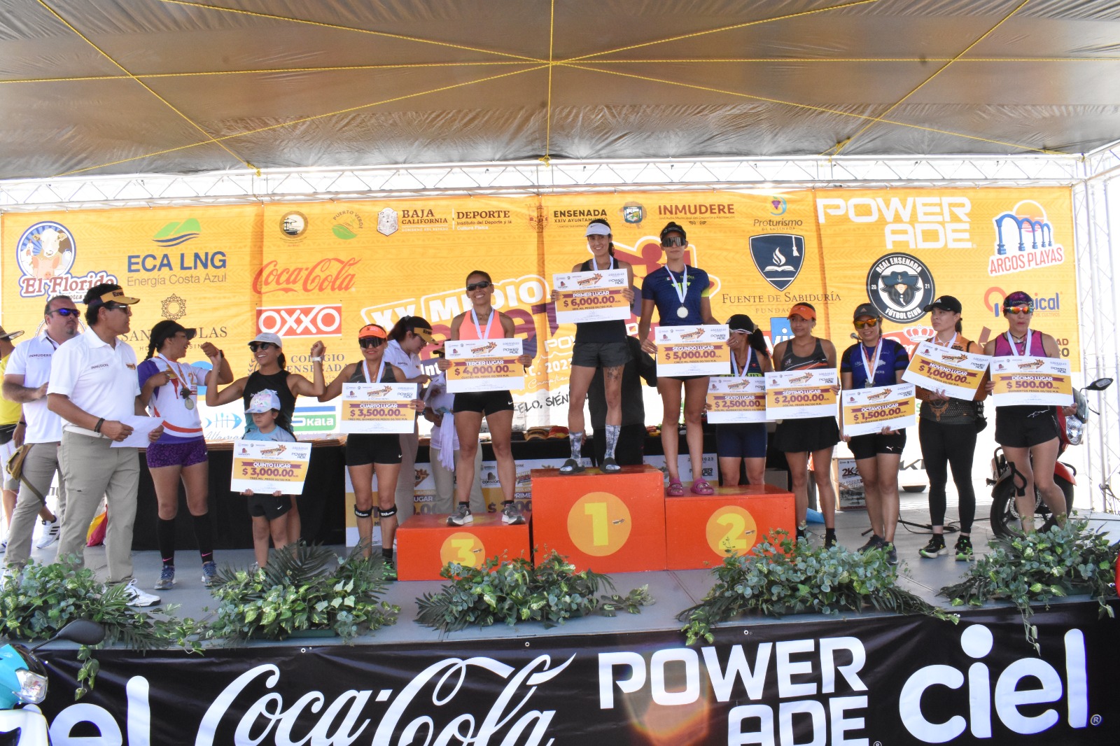 Exitosa edición del XX Medio Maratón Internacional Powerade Ensenada 2023