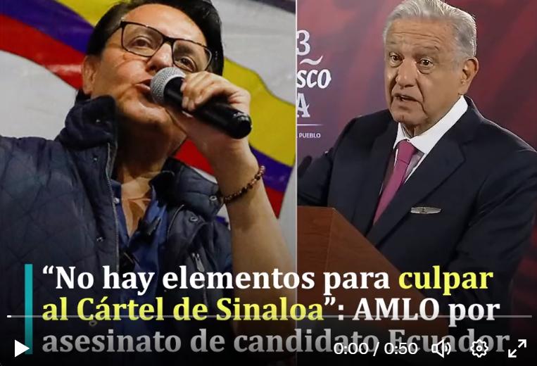 Fernando Villavicencio, denunció públicamente que fue amenazado de muerte y señaló que si llega al poder no pactaría con las mafias