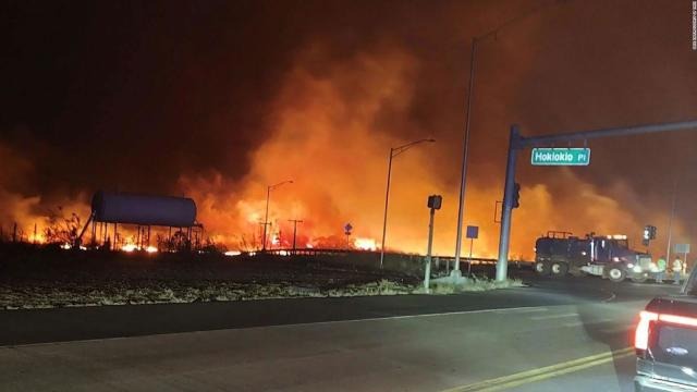 Hawai incendio - bbc