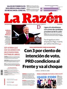 las primeras planas