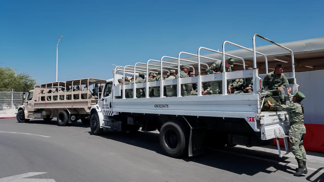 Un total de mil 500 elementos de la Guardia Nacional y la SEDENA llegaron a Baja California 3-4