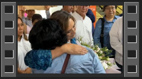 Una madre que busca a su hijo se acercó a Xóchitl Gálvez en Tampico y escuchen le que dijo