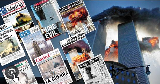 Acerca de Septiembre 11 de 2001, algunas primeras planas 1-1-- Búsqueda de Google