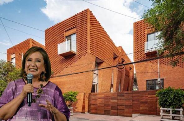 La casa roja de Xóchitl Gálvez