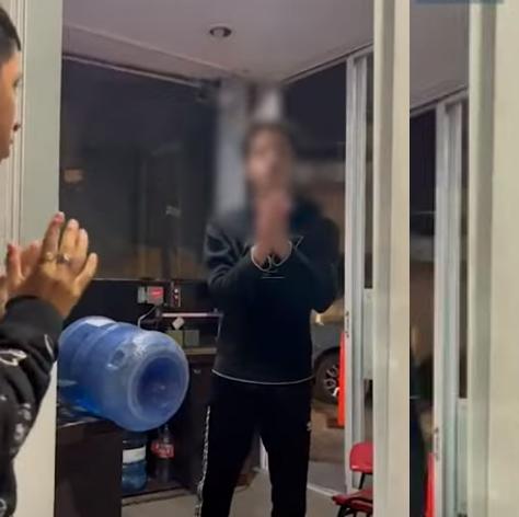 Amenazan a mujer que grabó golpiza a guardia en Lomas de Angelópolis