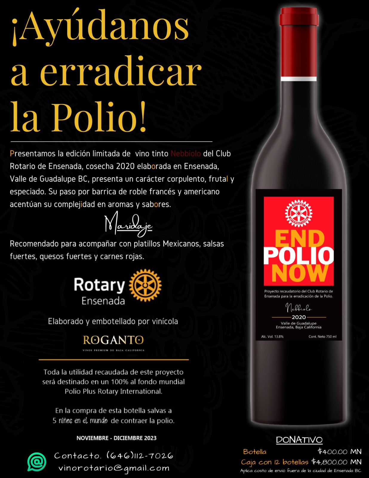 Ayúdanos a erradicar la polio