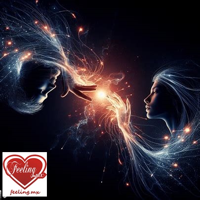 La chispa del amor y la pasión en una relación entre un hombre una mujer