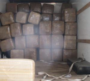CBP officers from the San Diego Field Office discover a large amount of illicit narcotics inside of a box truck.