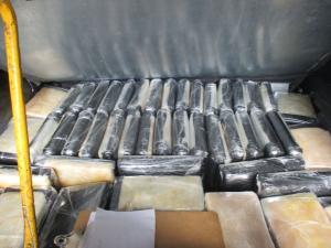 CBP officers from the San Diego Field Office discover illicit narcotics being smuggled inside of a vehicle.