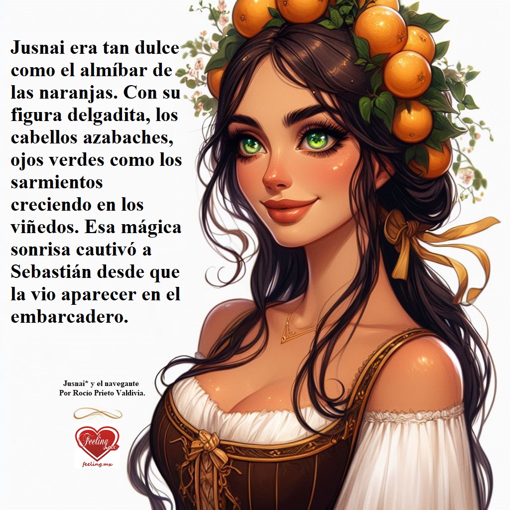 Jusnai era tan dulce como el almíbar de las naranjas.