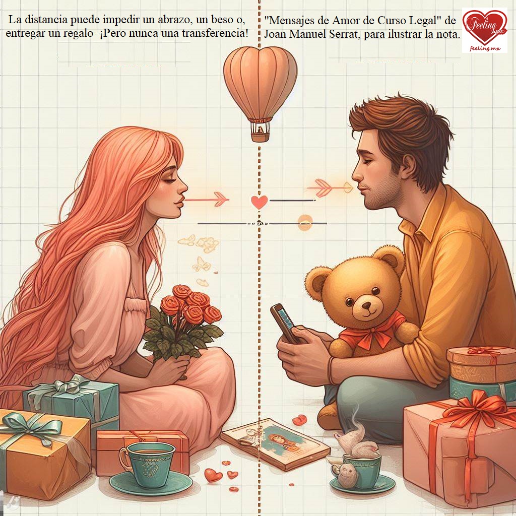 La distancia puede impedir un abrazo, un beso o entregar un regalo  ¡Pero nunca una transferencia!