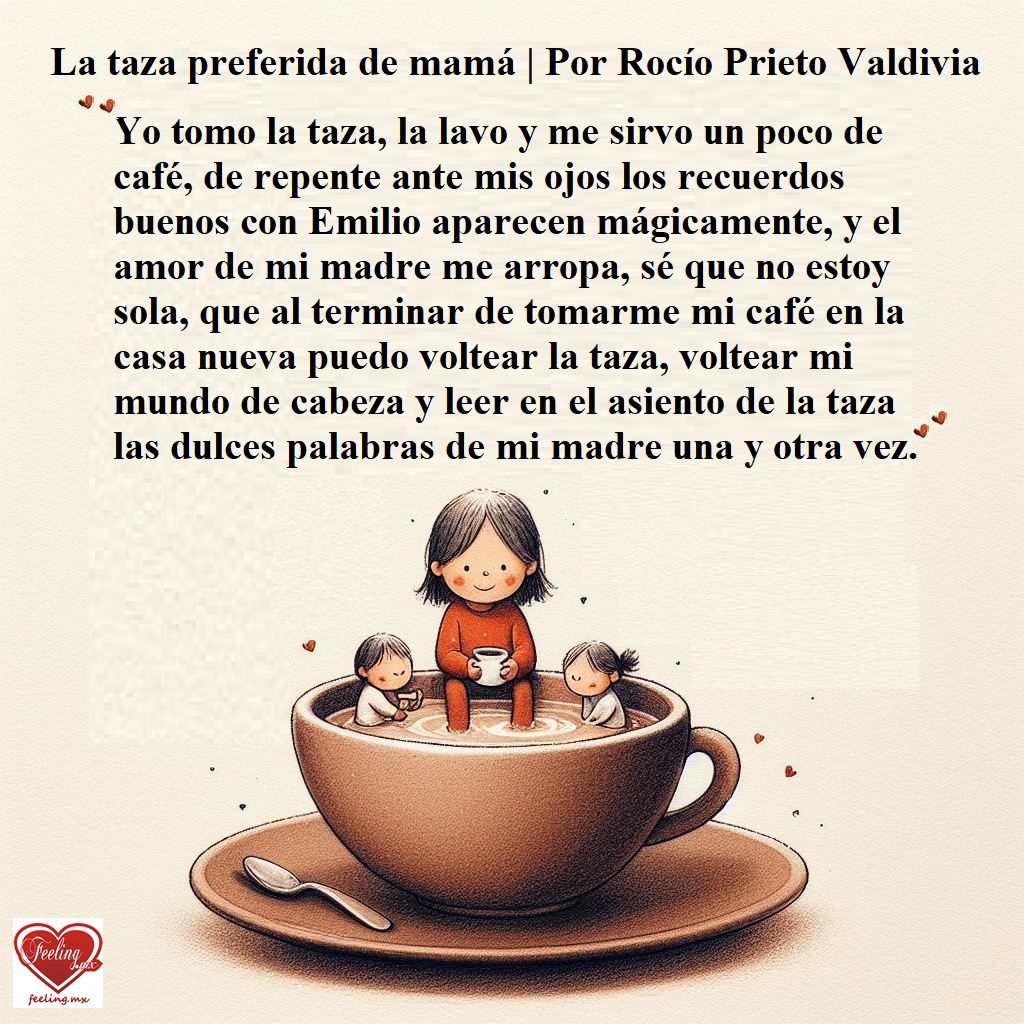 la taza preferida de mamá Por Rocío PRIETO Valdivia