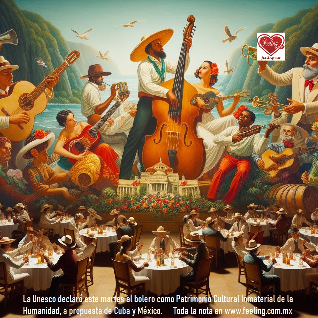 La Unesco declaró este martes al bolero como Patrimonio Cultural Inmaterial de la Humanidad, a propuesta de Cuba y México.