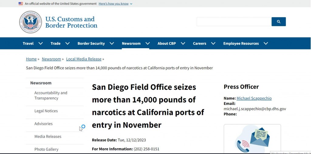 US Customs and Border Protection