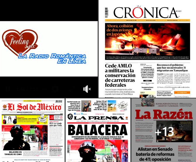Las Primeras Planas Desde FeelingMx