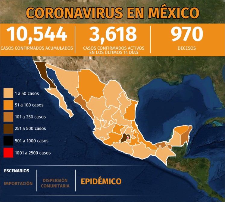 Tijuana, Mexicali y Cancún, las zonas con mayor incidencia de contagios ...