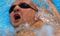Diego López consiguió la medalla de bronce en los 50 metros Backstroke