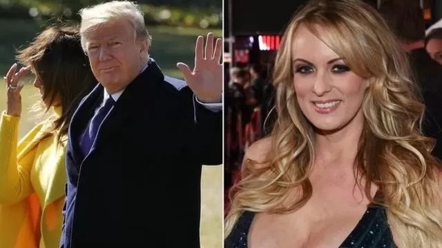 Donald Trump Stormy - bbc