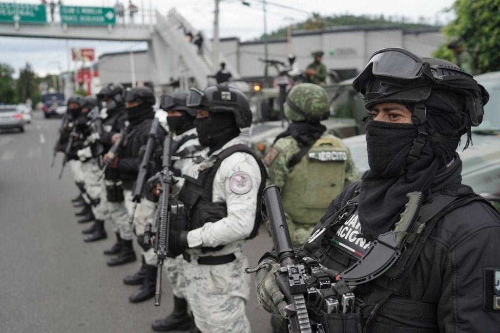 Guardia nacional militarizacion