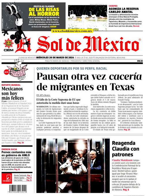 El Sol de Mexico