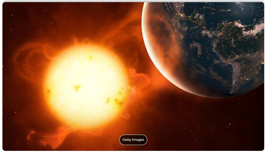 Tormenta solar by Getty Images
