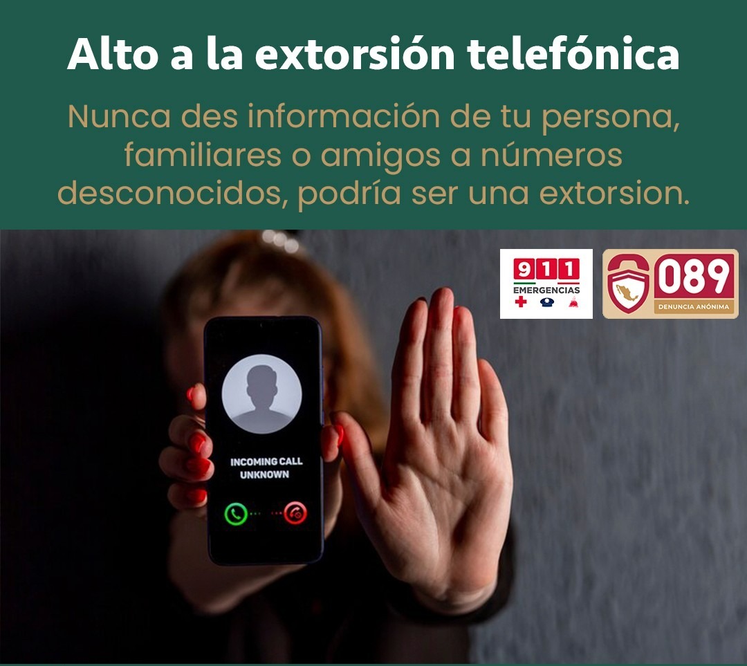 Alerta Gobierno de Ensenada a no caer en extorsiones telefónicas