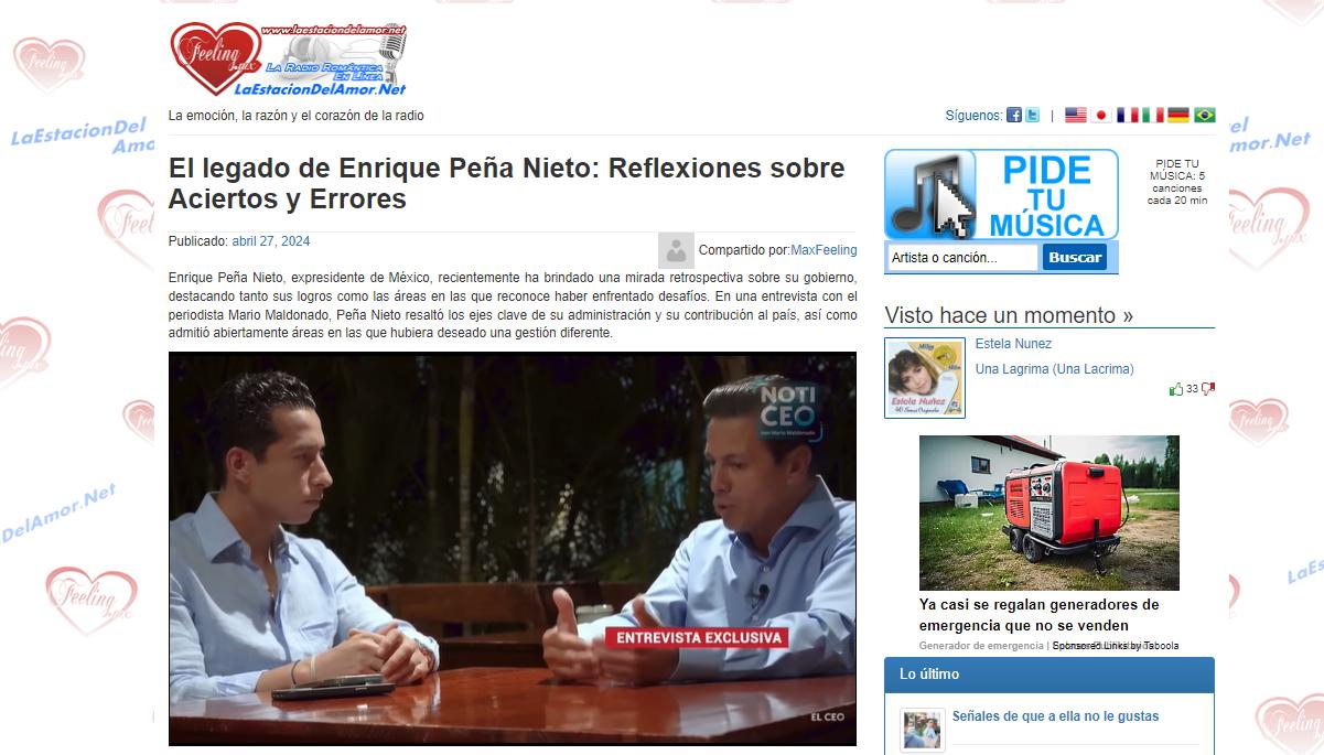 El legado de Enrique Peña Nieto_ Reflexiones sobre Aciertos y Errores