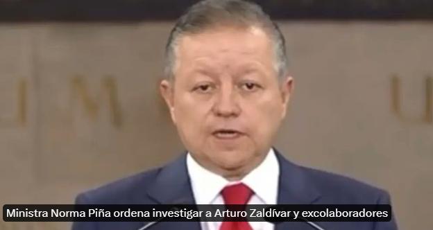 Norma Piña ordena investigar a Arturo Zaldívar por presunto tráfico de influencias