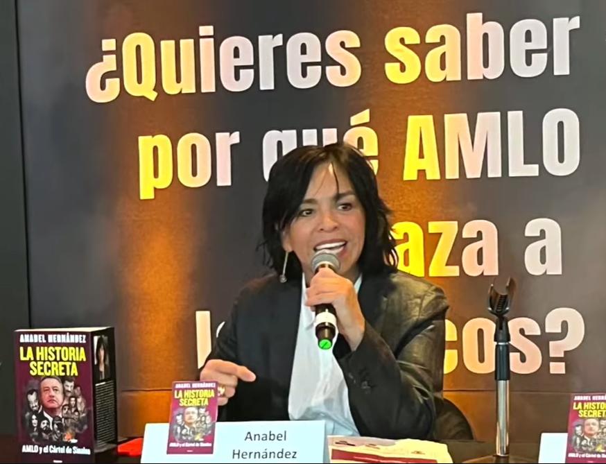 Anabel Hernández habla de los secretos de AMLO y de su heredera Claudia Sheinbaum