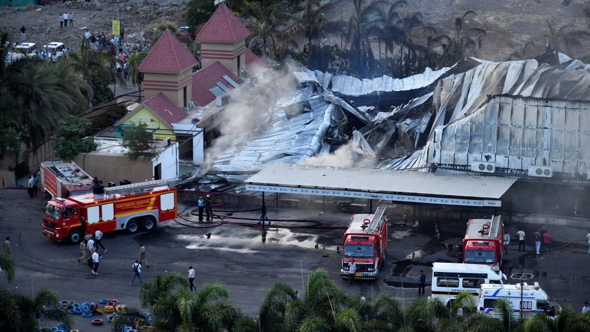 Incendio india
