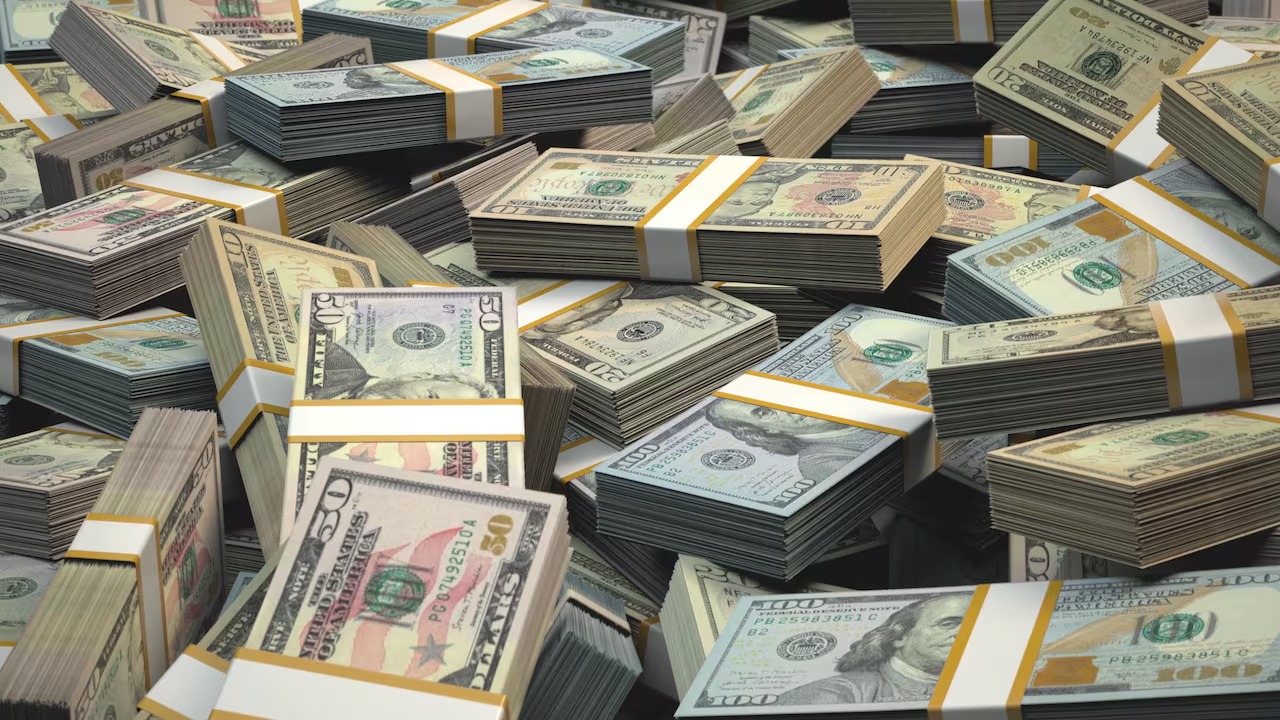 Dinero dolar -