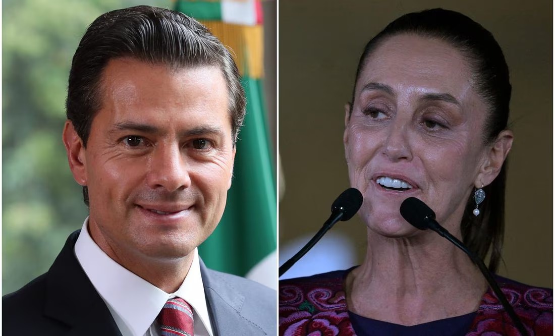 Enrique Peña Nieto Claudia Sheinbaum - El Universal