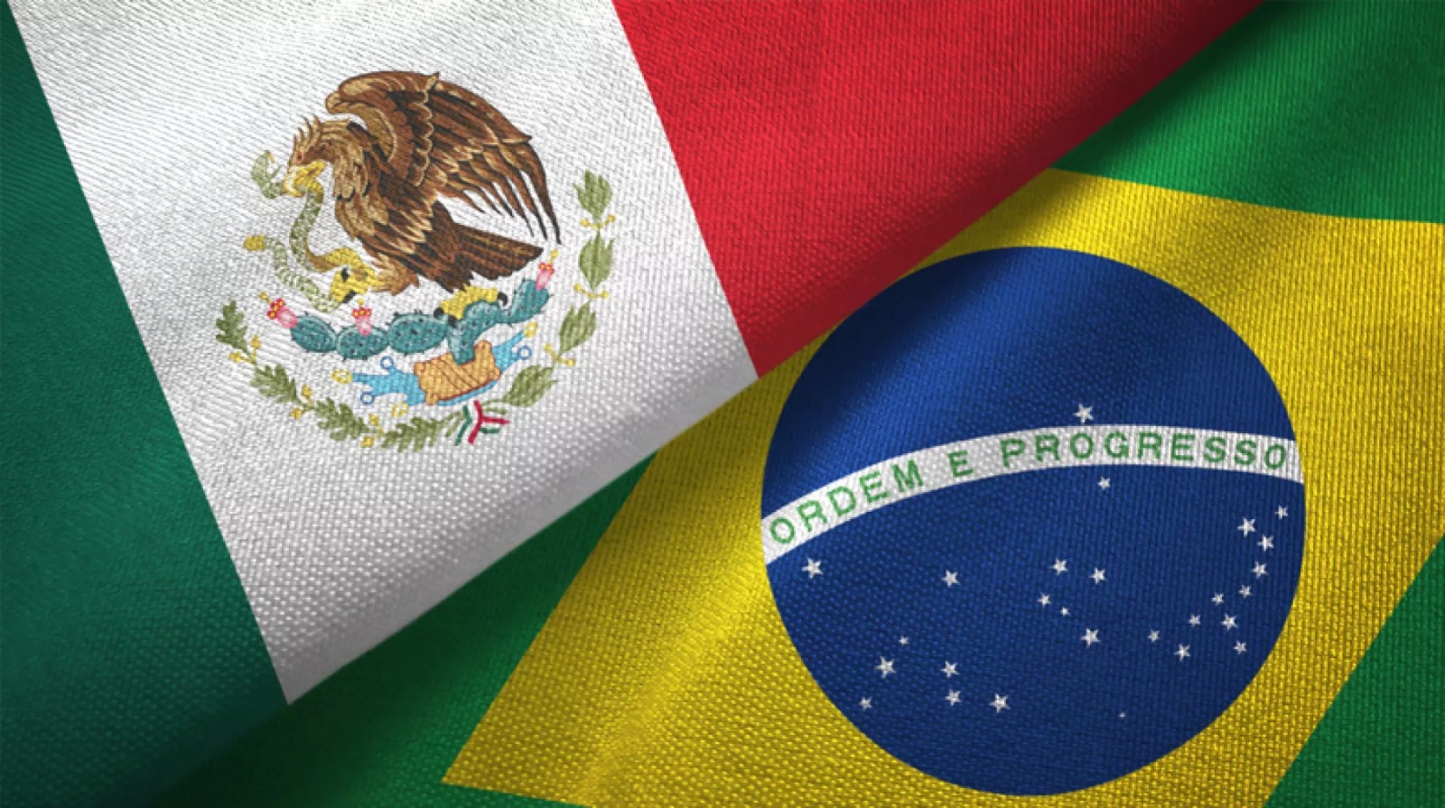 México y brasil -